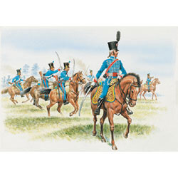 Italeri Model Kits - NW FRENCH HUSSARS 1:72 - 6008