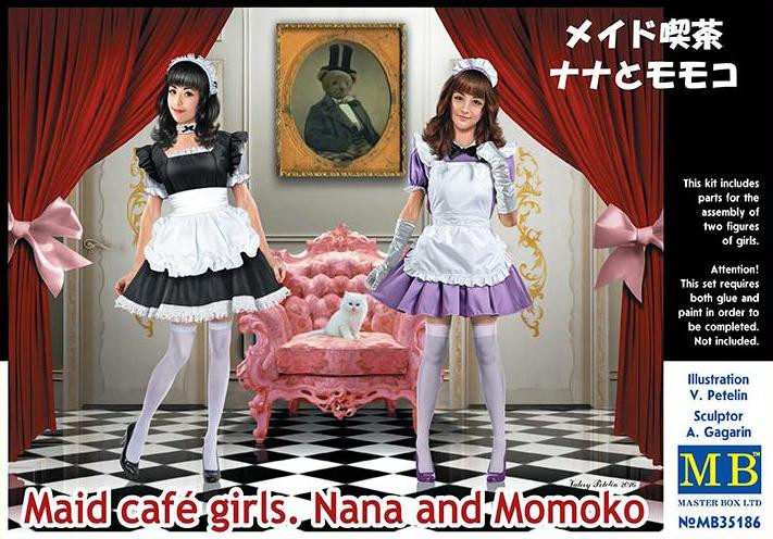 Master Box Limited - Nana + Momoko Cafe Girls 1:35 - 35186