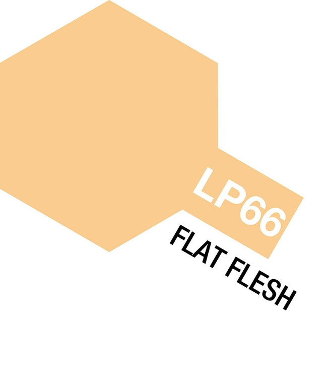 Tamiya Paint - Hobby Kits - Lacquer LP-66 Flat Flesh 6@2.90 - 82166