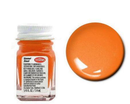 Testors Paints - Tangerine 6@2.99 - 1126