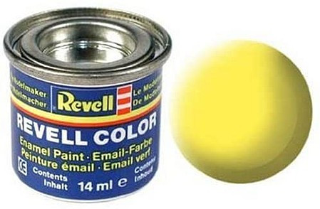 Revell Paint & Supplies - Yellow Mat 14ml 6p - 32115