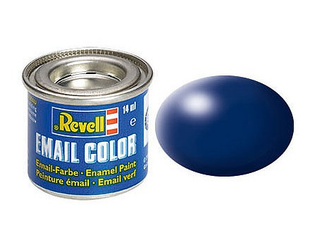 Revell Paint & Supplies - Dark Blue Silk 14ml 6p - 32350