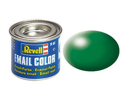 Revell Paint & Supplies - Leaf Green Silk 14ml 6p - 32364