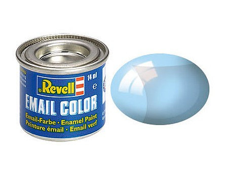 Revell Paint & Supplies - Blue Clear 14ml 6p - 32752