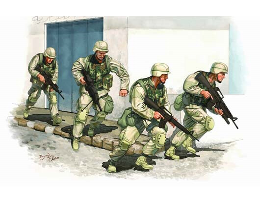 Trumpeter Models - Us Army in Iraq 1:35 - 418