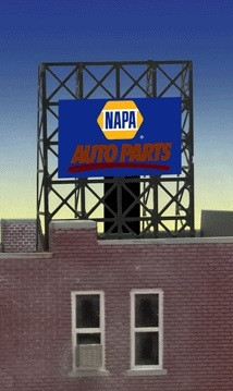 Miller Engineering - O/Ho Napa Window Sign - 8895