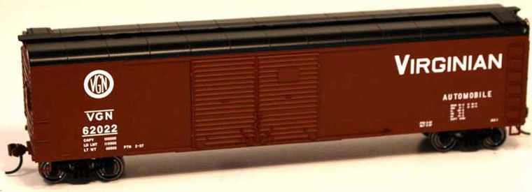 Bowser - Ho X32 4door Boxcar Virg 62025 - 60168