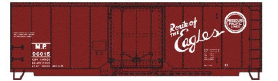 Accurail - Ho 40' Steel Pd Boxcar Mopac - 3121