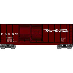 Accurail - Ho 40' Dd Steel Boxcar D&Rgw - 3632
