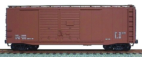 Accurail - Ho 40' Dd Steel Boxcar Data Re - 3698