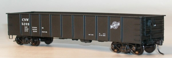 Accurail - Ho 41'6'Steel Gondola C&Nw - 3716