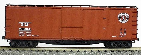 Accurail - Ho 40' Usra Dbl Sh Boxcar B&M - 4617