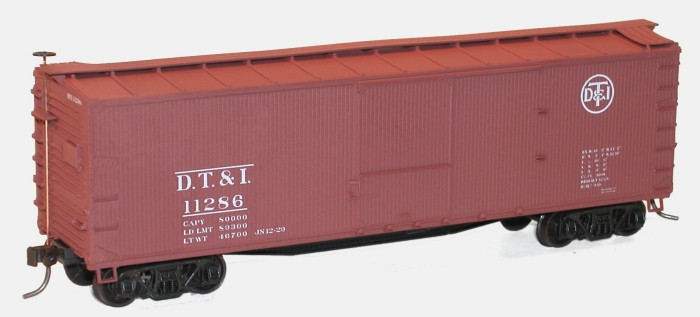 Accurail - Ho 40' Dbl Sheath Box Dt&I - 4638