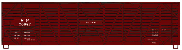 Accurail - Ho 40'Wood Stock Car Sp - 4739