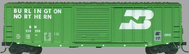 Accurail - Ho 50' Mod Exp Boxcar Bn - 5602