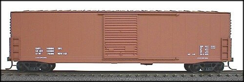 Accurail - Ho 50'Sd Boxcar Red Dataonly - 5798