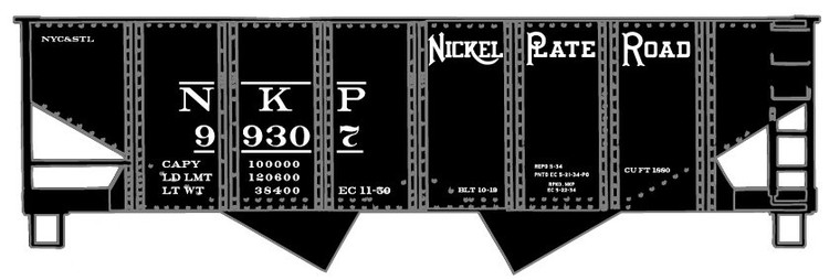 Accurail - Ho USRA Twin Hopper NKP - 25162