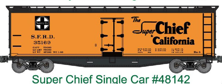 Accurail - Ho 40'Wood Reefer Super Chief - 48142