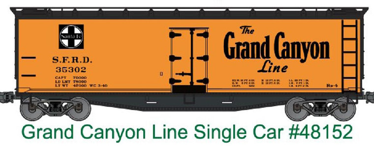 Accurail - Ho 40'Wood Reefer Grand Canyon - 48152
