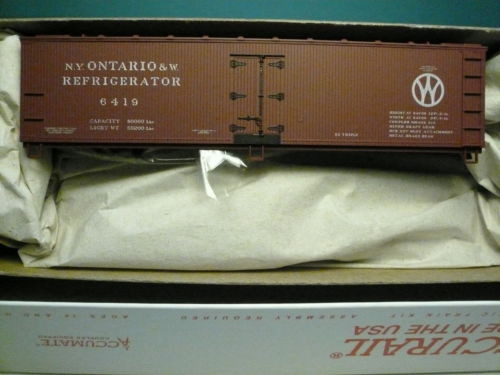 Accurail - Ho 40' Wood Reefer O&W - 48401