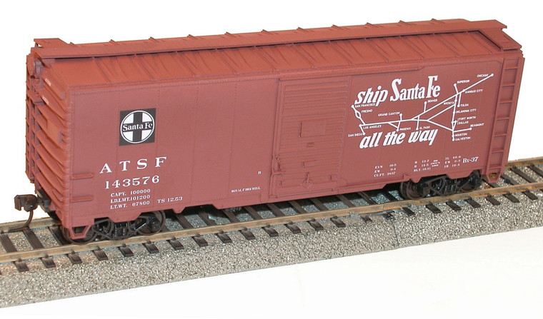 Accurail - Ho Youngstown Door Boxcar Atsf - 80821