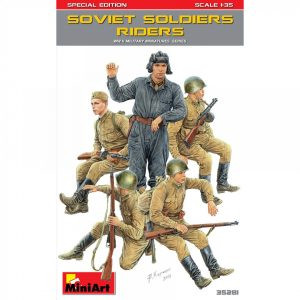 Mini Art Models - Soviet Soldiers Riders(5)1:35 - 35281