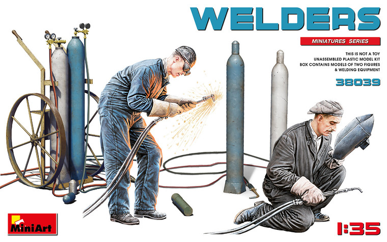 Mini Art Models - Welders w/equipment 1:35 - 38039
