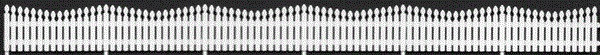 Tichy Train Group - Ho 4' Fancy Picket Fence 20pcs - 8283