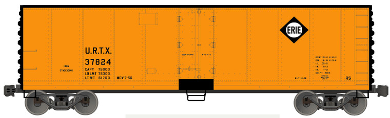 Accurail - Ho 40'Sd Steel Reef Erie/Urtx - 8313