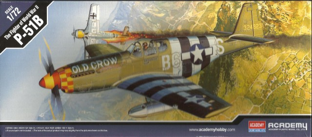 Academy Models - P-51B Mustang 1:72 - 12464