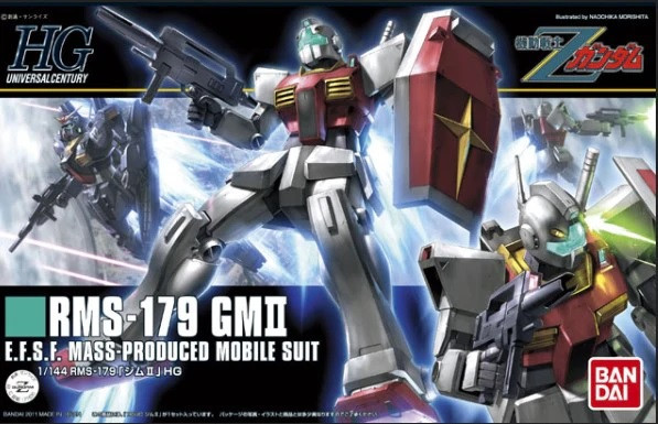 Bandai - Gundam Models - 131 Rgm-79R Gm II HGUC 1:144 - 2151507
