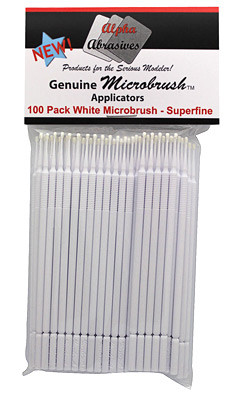 Flex-I-File - Micro Brushes S Fine 100pk Wht - 1353
