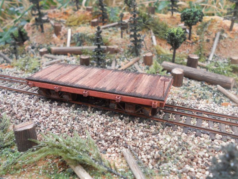 RS Laser Kits - Ho 24'Flat Car - 2403