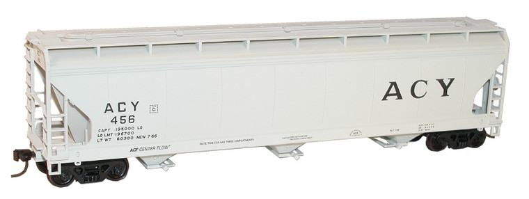 Accurail - Ho 3bay Acf Cvd Hopper Ac&Y - 2097