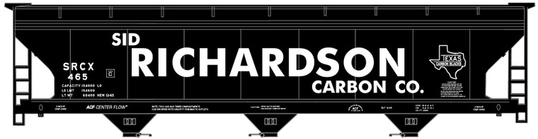 Accurail - Ho Cf 3bay Cvd Hopper Srcc - 2103