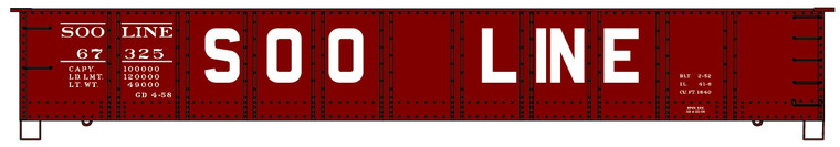 Accurail - Ho 41'Steel Gondola Nh - 3766