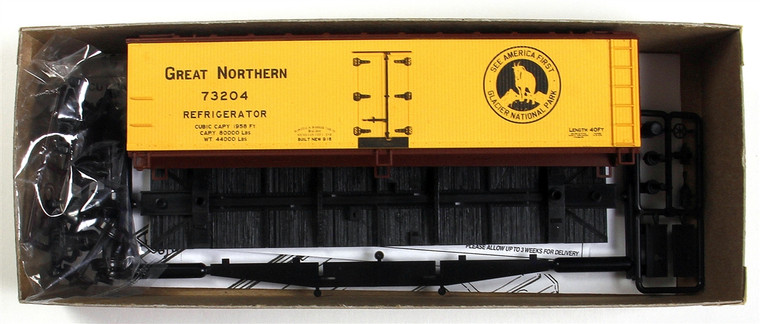 Accurail - Ho Wood Reefer Gn - 4848