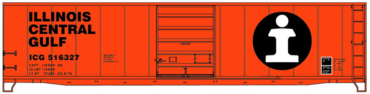Accurail - Ho 50'Steel Boxcar Ic - 5505