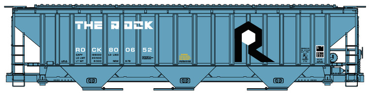 Accurail - Ho Ps 4750 Cvd Hopper Ri - 6509