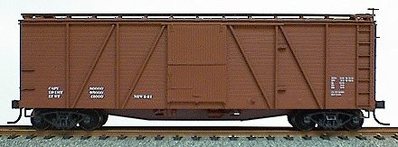 Accurail - Ho 40' Wood Ob Boxcar Data O - 7098