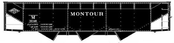 Accurail - Ho 70t Triple Hopper Montour - 7547