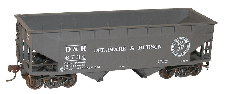 Accurail - Ho Offset Twin Hopper D&H - 7726