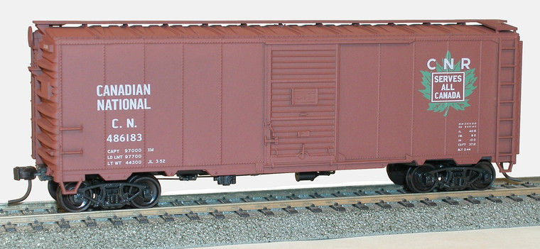 Accurail - Ho 40' Aar Steel Boxcar Cn - 35089