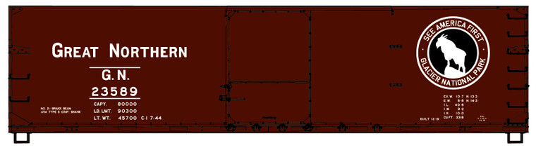 Accurail - Ho Reefer GN 23589 - 46045