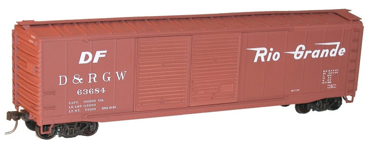 Accurail - Ho 50'Dd Steel Boxcar D&Rgw - 52051