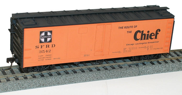 Accurail - Ho Double Door Box Atsf Gcl - 80823