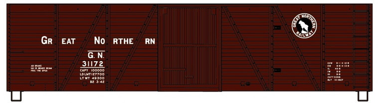 Accurail - Ho Dd 50'Steel Boxcar GN - 81101