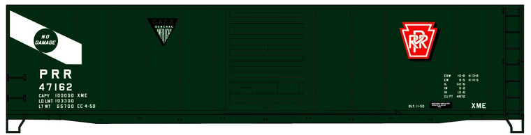 Accurail - HO 50' Steel Bxcar PRR - 81211