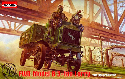 Roden Model Aircrafts - Fwd Model B 3ton Lorry 1:72 - 733