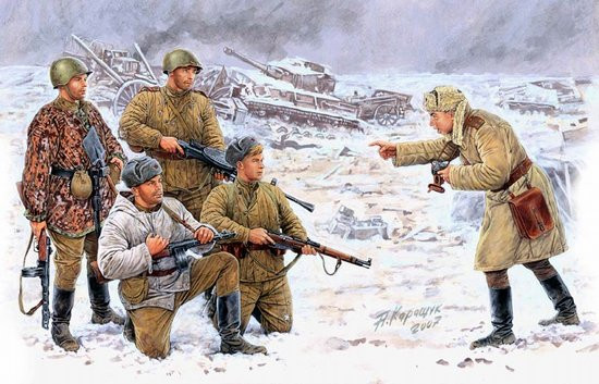 Master Box Limited - Russian Infantry 1944 1:35 - 3529